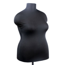 Манекен женский р60 (120-103,6-128) твёрдый цв чёрный ОСТ
