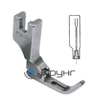 Лапка обычная узкая подпружин.загн. 5 мм (1мм паз, 165010Н) P363V