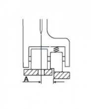 Лапка CR90 (9 мм, правая)