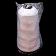 Нитки текстурированные круч 100% PE 150D/1 цв белый (боб 15000ярд) VERITAS