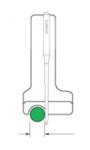 Лапка P69L (36069L) для пришивания канта, левая 3/16 дюйма (4,8 мм)