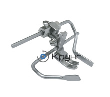 Лапка с двумя ограничителями (откидными линейками, S521) с пазом от 5 и более мм P723