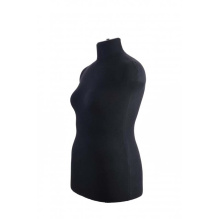 Манекен женский р48 (96-75-102) мягкий цв чёрный