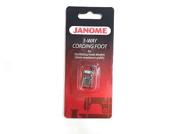 Лапка 200-126-009 для пришивания шнура с 3 направляющими