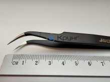 Пинцет Jack 811070 (маленький загнутый)