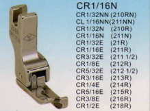 Лапка CR 3/16" E (4,8 мм, правая)