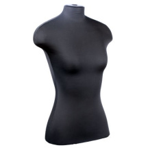 Манекен женский р42 (84-63-92) твёрдый цв чёрный ОСТ