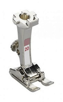 Открытая вышивальная лапка со скользящей подошвой №56 для машинок Bernina