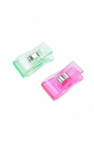 Клипсы для фиксации материала средние, 10 шт