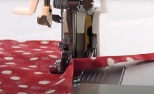 Лапка с боковым ножом для обрезки края, AU-125