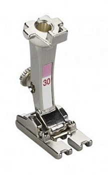 Лапка для застрачивания защипов №30 (3 желобка) для машинок Bernina