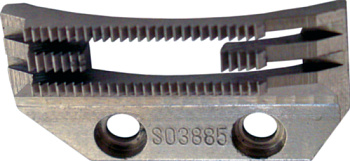 Рейка продвижения (двигатель ткани) зубчатая S03885