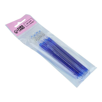 Стержни для ткани термоисчезающие (упаковка 4 шт.) цв.синий ART UZOR