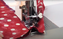 Лапка с боковым ножом для обрезки края, AU-125