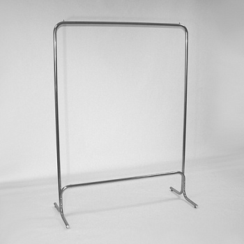 Вешало для одежды 1200x1650x500 мм хром одноярусное 5M-01