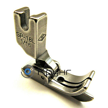 Лапка SP-18L 1/16" для отстрочки с левым ограничителем (1,6 мм)