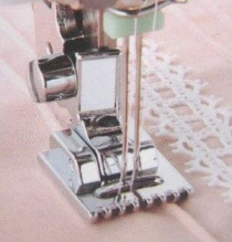 Лапка для 7 защипов для машинок Brother