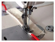 Лапка P69L (36069L) для пришивания шнура (канта кедера) левая 1/4 дюйма (6.4 мм)