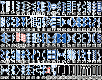 Образец строчек