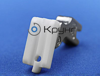 Лапка фторопластовая (тефлоновая) для пришивания потайных молний S518NT