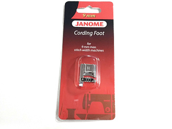 Лапка 202-085-001 для вшивания 3 шнуров с направителем (для машин с зигзагом 9 мм)