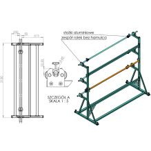 Размоточное устройство на 3 рулона Aurora LS-3