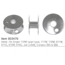 Шпулька стандартная для двухигольных машин, сталь. 203470