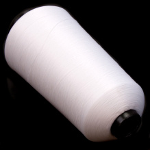 Нитки текстурированные круч 100% PE 150D/1 цв белый (боб 15000ярд) VERITAS