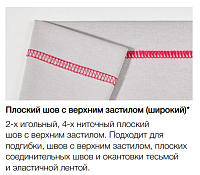 Образец строчек