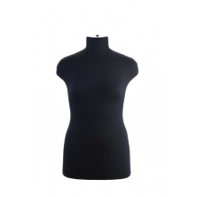 Манекен женский р48 (96-75-102) мягкий цв чёрный