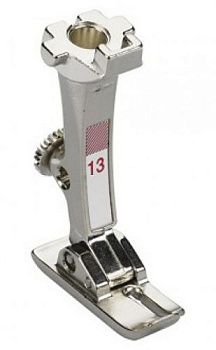 Лапка прямострочная №13 для машинок Bernina