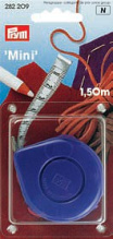 Рулетка с сантиметровой шкалой Prym 282209 "Mini" 150см Рулетка с сантиметровой шкалой Prym 282209 "Mini" 150см
