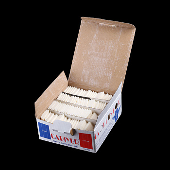 Мел невидимка цв белый (уп 100шт) прямоугольный Cariyer