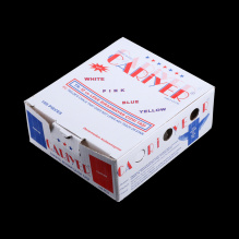 Мел невидимка цв белый (уп 100шт) прямоугольный Cariyer