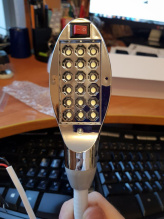 Лампа DS-18 B (0.9W, 100-240V, крепление на магните)