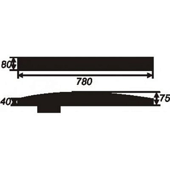 Колодка гладильная 003 для Hoffman-2-111