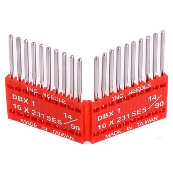 Иглы для промышленных швейных машин ТриумфDBx1 SES №90/14 (уп.20шт)