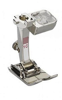 Лапка для швейных машин №1C для реверсных стежков (9 мм) для машинок Bernina