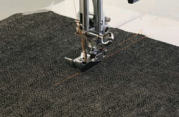 Лапка для отстрочки по краю с ограничителем 1/4